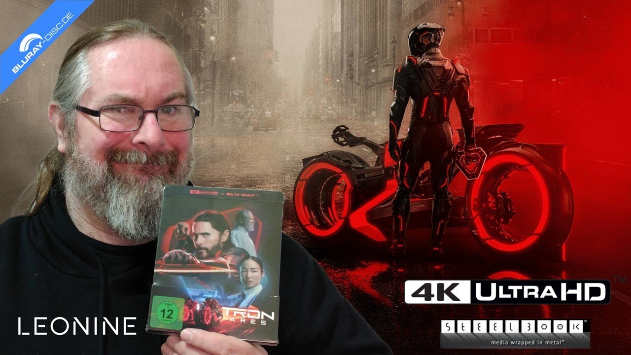 Ausgepackt TRON ARES (Limited 4k-UHD Steelbook Edition) von LEONINE