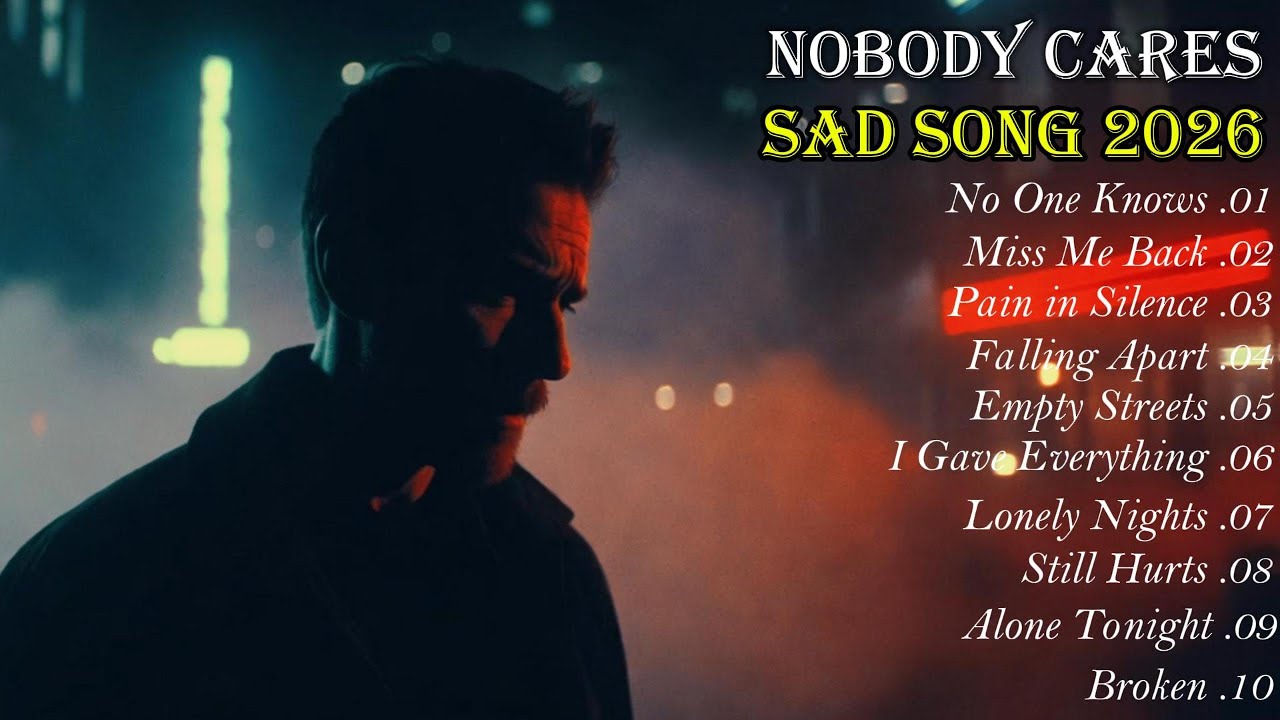 Sad Songs for Lonely Nights |  Emotional Playlist