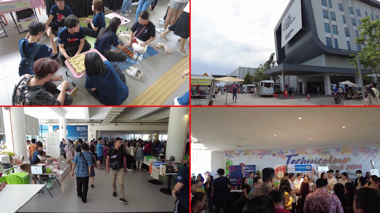 2024 Technicolour Festival at UOW Malaysia KDU Batu Kawan Walking Tour
