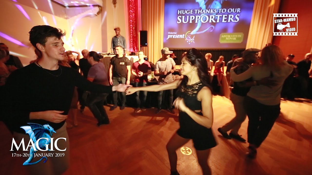 Samuel & Tania Cannarsa - social dancing @ Magic Slovenian Salsa Festival 2018