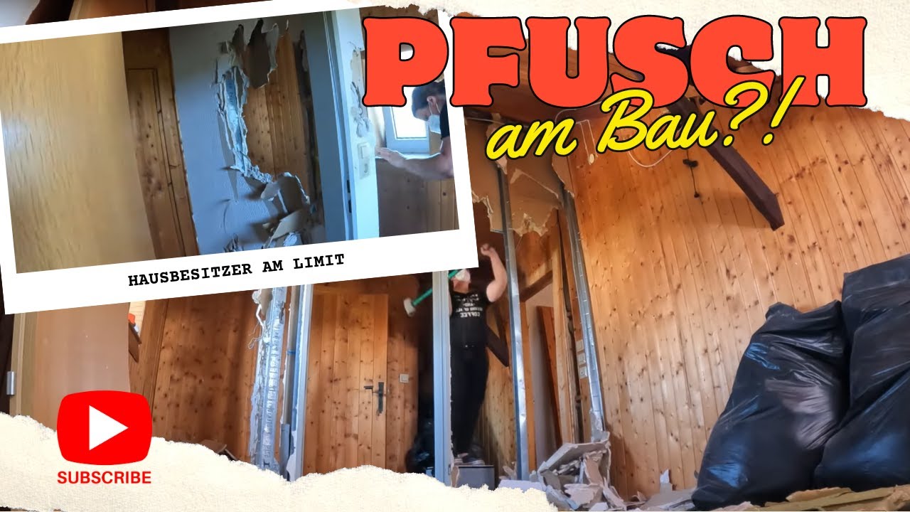 [Bauvlog #2] Dachboden ausbauen: ⚒️ Die alten Wände müssen raus ⚒️