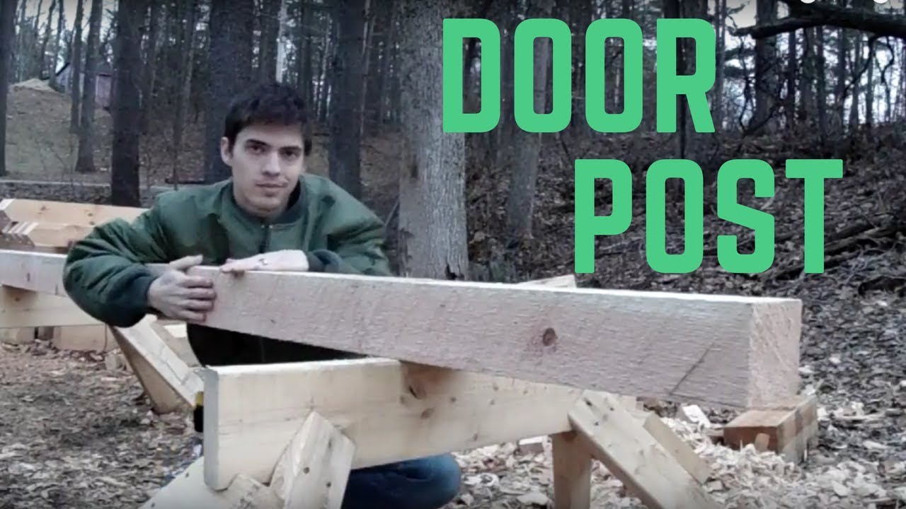 How To Build Timber Frame Door Posts & Difference Between Bare-Faced Tenon & Standard Tenon