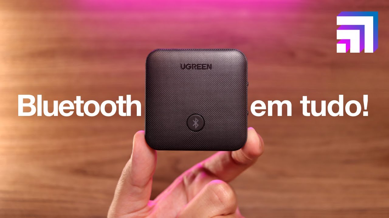 Como colocar Bluetooth em aparelhos antigos - Transmissor/Receptor UGREEN