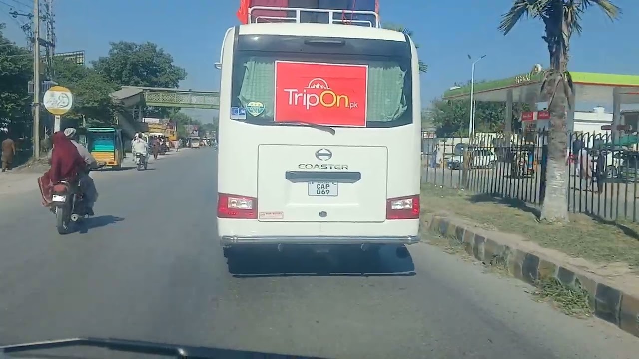 Toyota Coaster 5c available for Rent Chaudhary Tours 0300-0312 9182229 #pakistantransport #buses