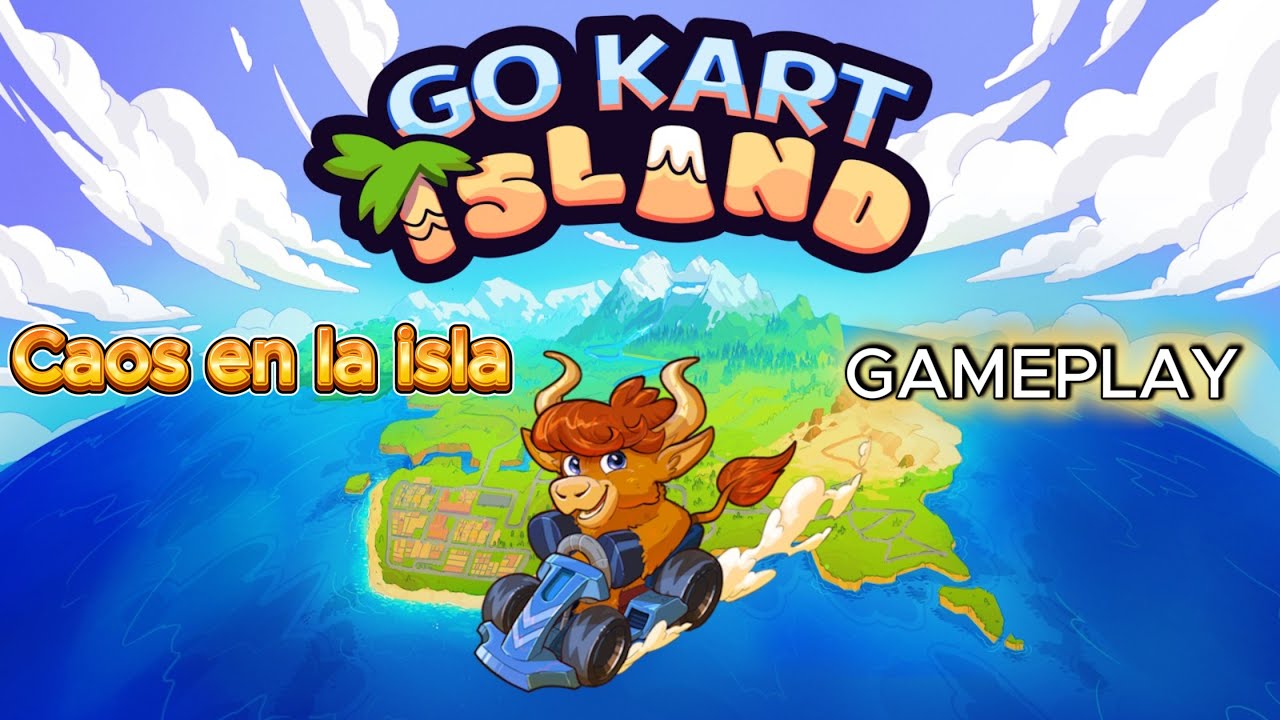 Go Kart Island Nintendo Switch – Lachlan la Vaca Quiere Ser Campeón | Gameplay
