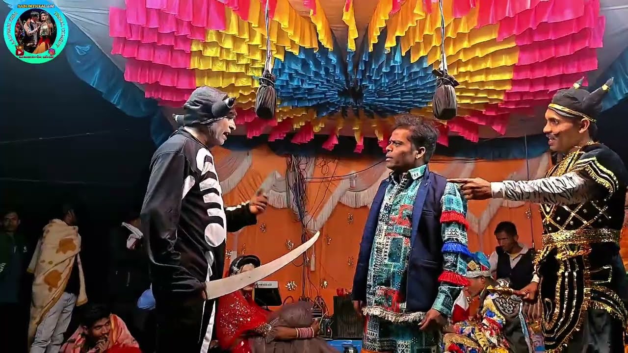 ❌👹यमराज चित्रगुप्त न्यू विज्या न्यू कोमेडी 2026। किसन सोंगाडया पार्टी 👌 comedy #aadivasi 