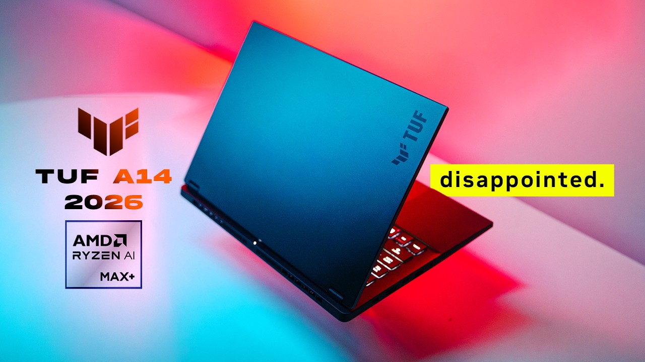Good Laptop, Wrong AMD CPU - TUF A14 (2026) Review