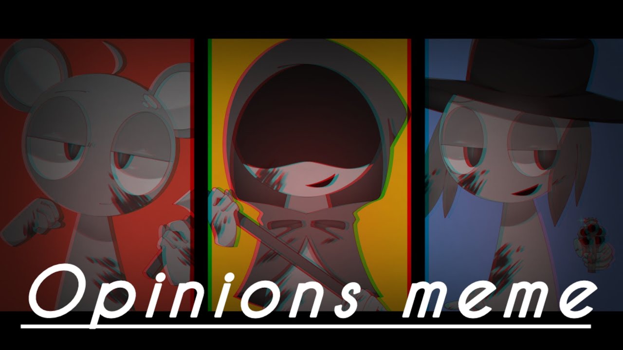 ￼【sprunki 2P 手描き】 Opinions meme ⚠️Blood