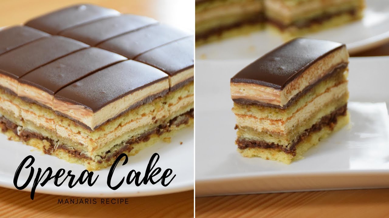 Opera Cake Recipe | Manjaris Recipe | Dessert Recipe