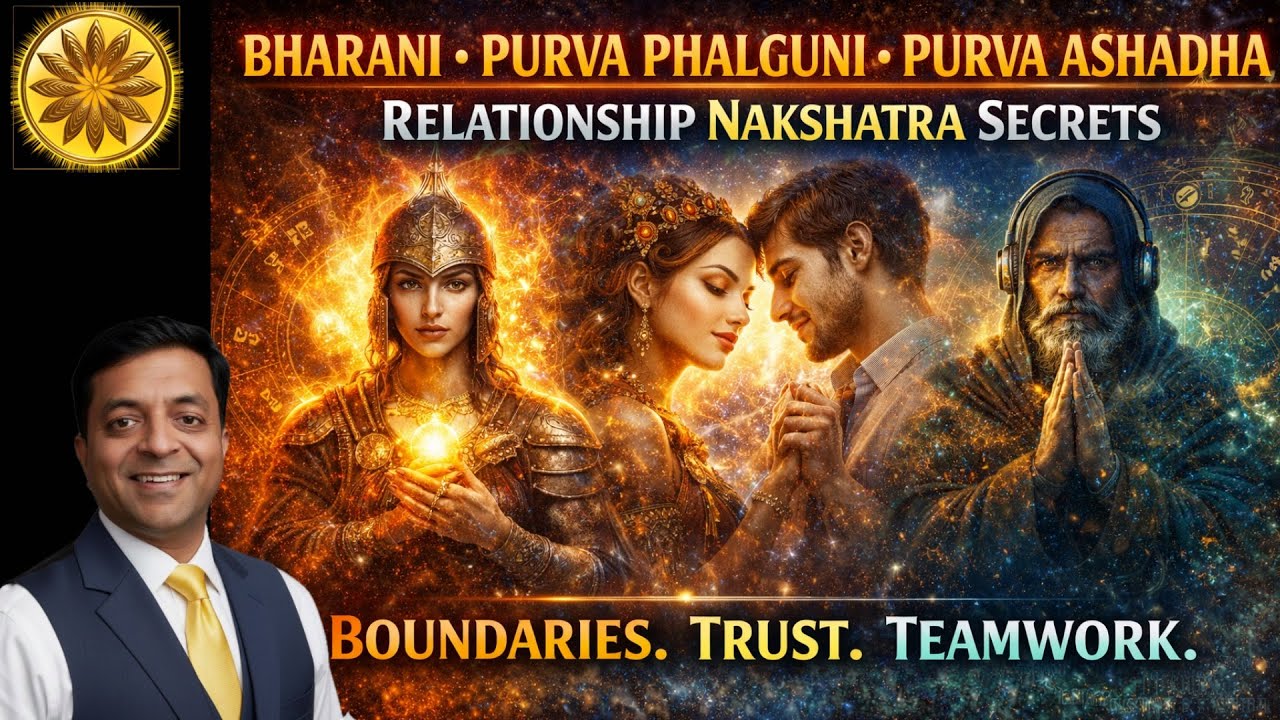 Secrets of Venus Nakshatras :Bharani, Purva Phalguni & Purva Ashadha | Boundaries, Trust & Team