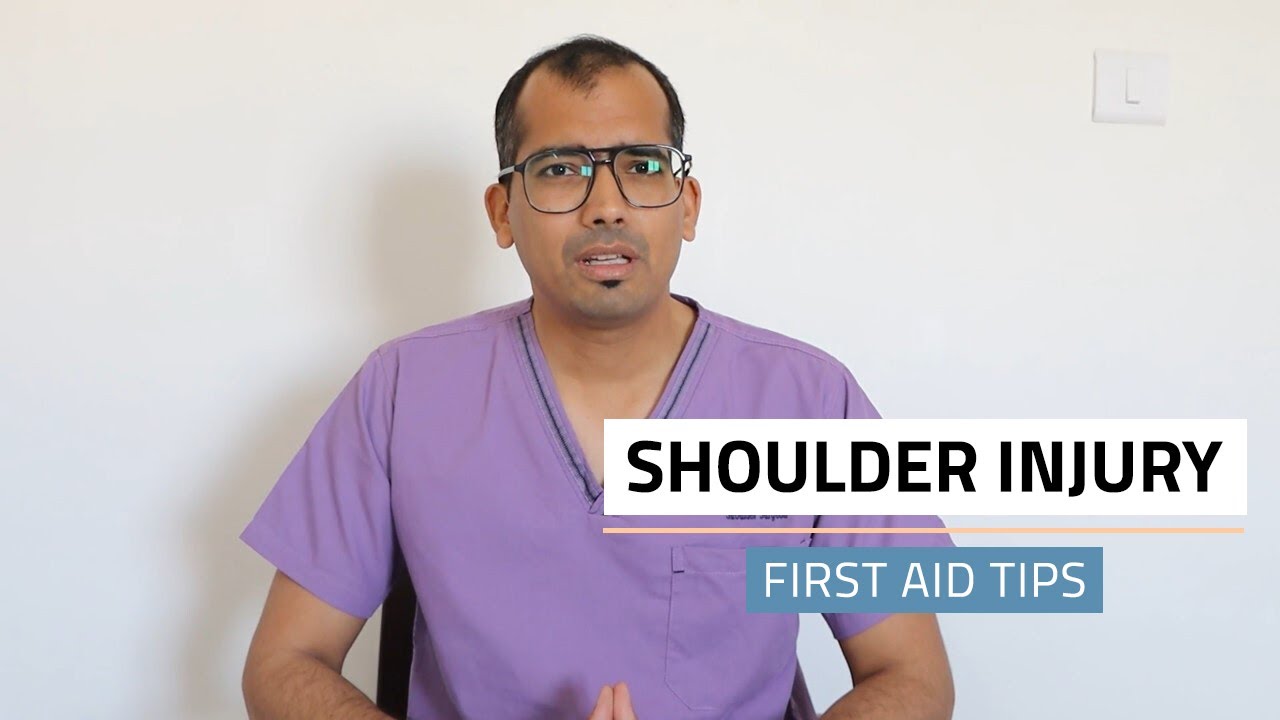Shoulder Injury - How to give first aid to the injured person? | Dr. Vijay Bang