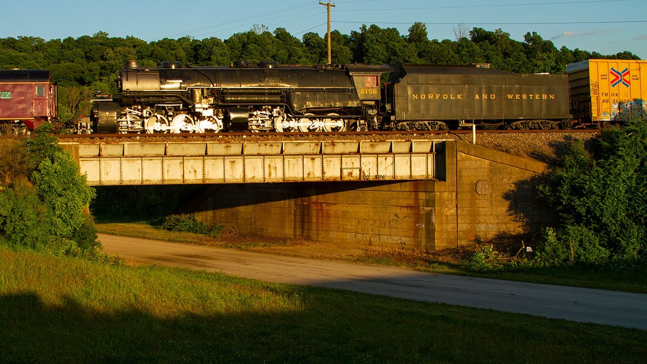 Farewell, 2156! Norfolk and Western 2-8-8-2 Leaves Appalachia
