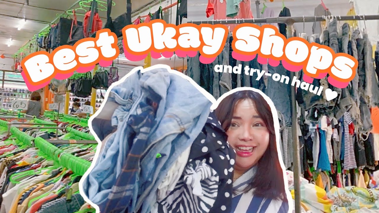BEST UKAY SHOPS IN BATANGAS + TRY-ON HAUL 🌸 P35 lang?! Branded items! 🤍 Loren Dimaano
