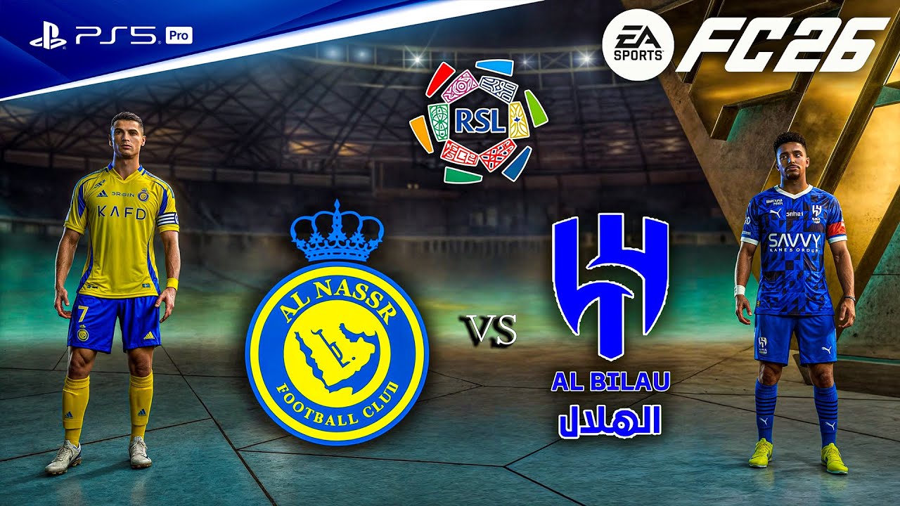FC 26 - Al Nassr vs. Al Hilal - Saudi Pro League 25/26 Full Match | PS5™ Pro [4K60]