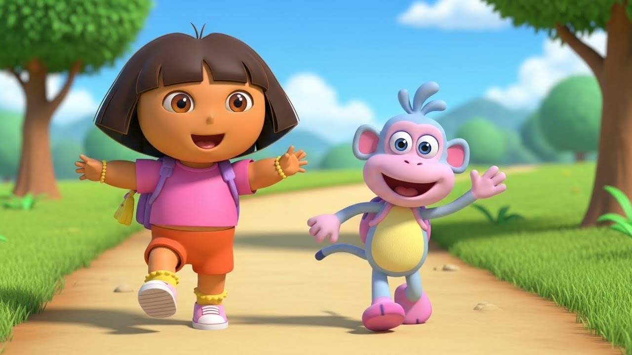 Dora se perdeu na floresta | Canções Infantis e Rimas para Crianças