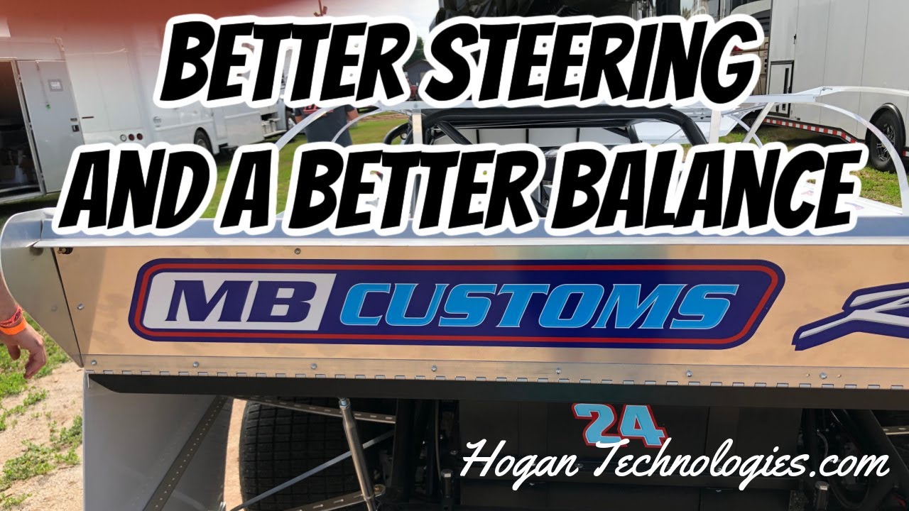 Better Steering for you dirt late model and dirt modified. Are the cars actually faster now?
