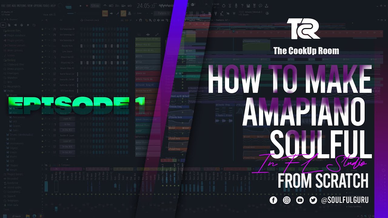 How to Make Amapiano Soulful in FL Studio from Scratch (Full Beat Tutorial) Episode 1
