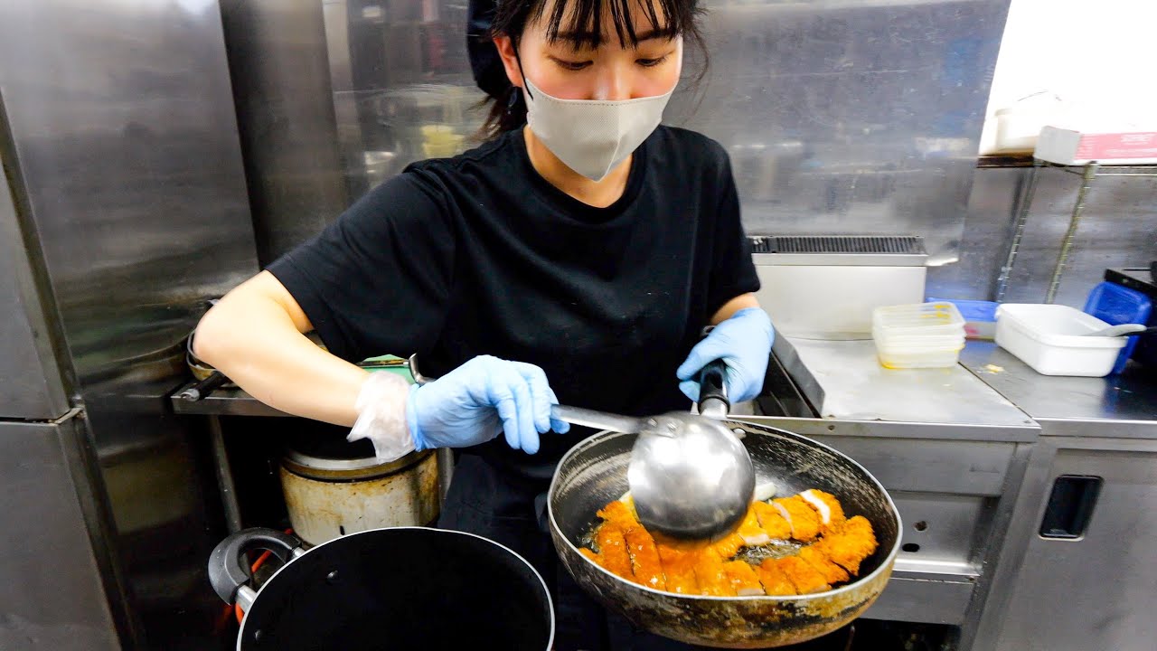 【臨時休業】衝撃のデカ盛りカツ丼が信じられない鬼コスパすぎて注文殺到丨Best Japanese Foods, Curry Udon Noodles & Egg Rice Bowl