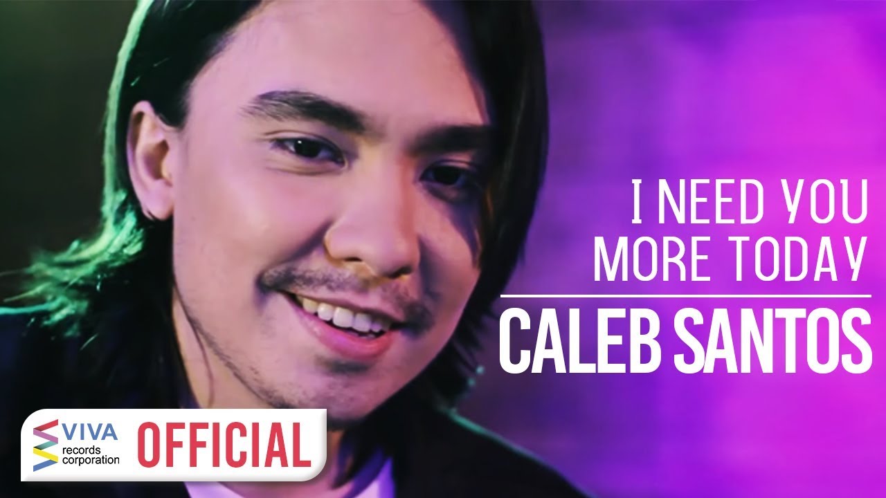Caleb Santos &mdash; I Need You More Today [Official Music Video]