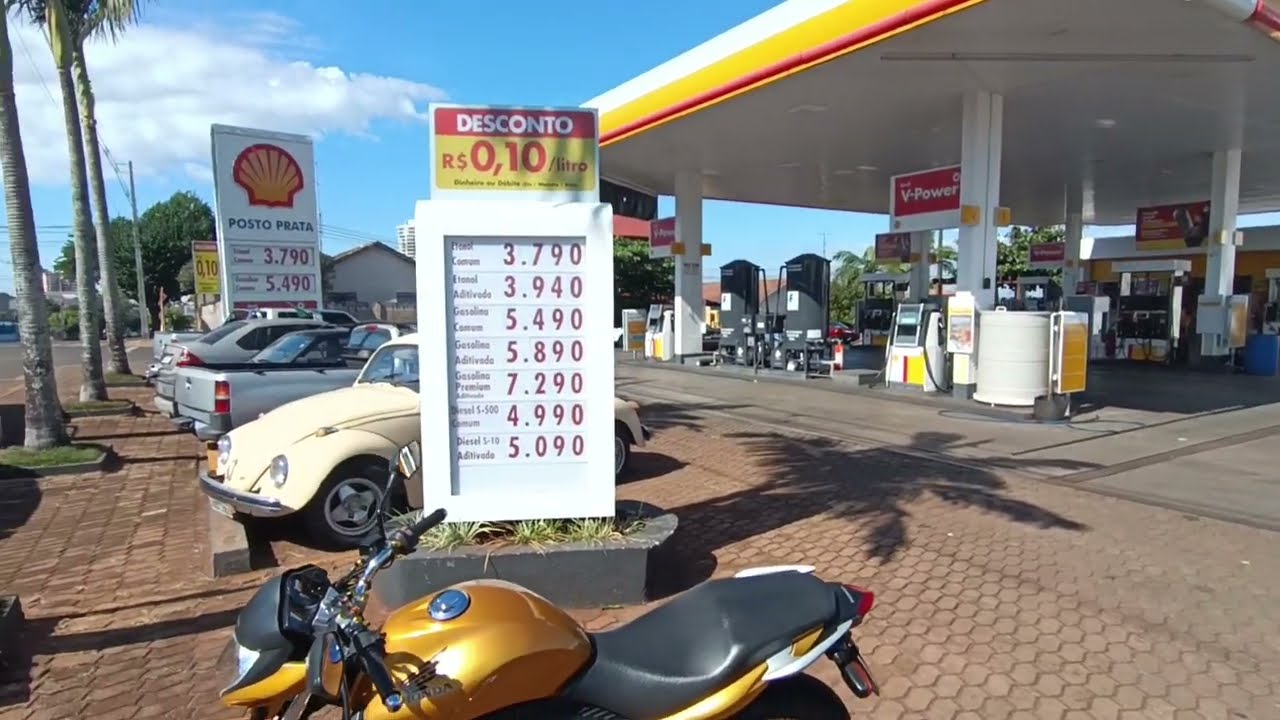 Teste Consumo de Combust&iacute;vel CB300 R ( COM GARUPA )