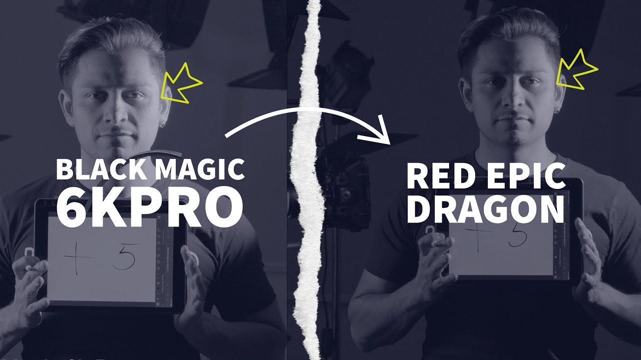 Conociendo la Blackmagic 6k pro y Comparación con RED Epic Dragon