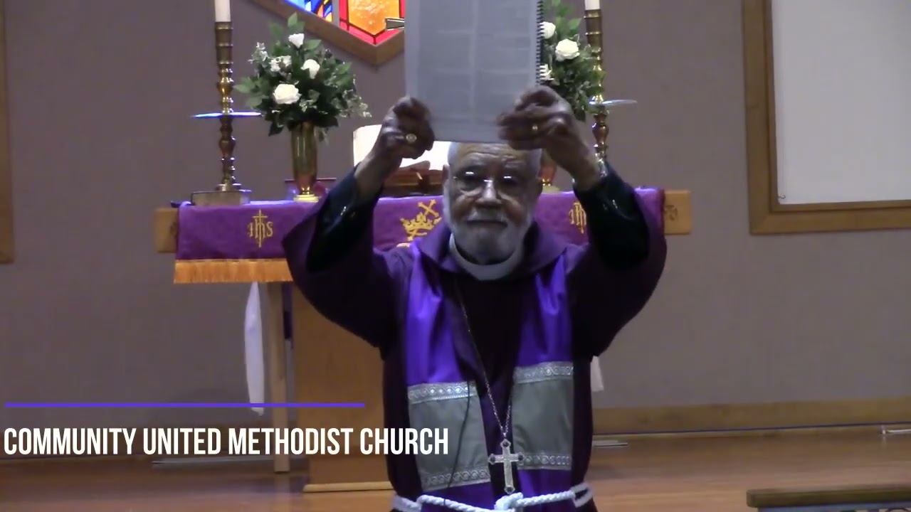 March 8, 2026 Sermon, The Woman at the Well, Community United Methodist Church in Pasadena, Maryland
