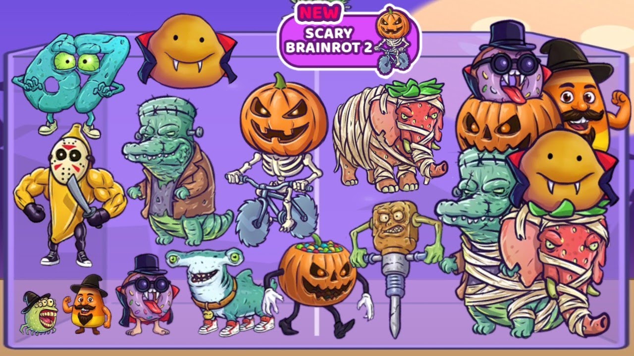 Merge Fellas SCARY BRAINROT 2 ⁉️ FINAL BOSS | All Name Merge Fellas New Update