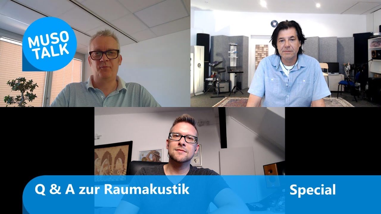 Raumakustik im Tonstudio - eure Fragen FAQ