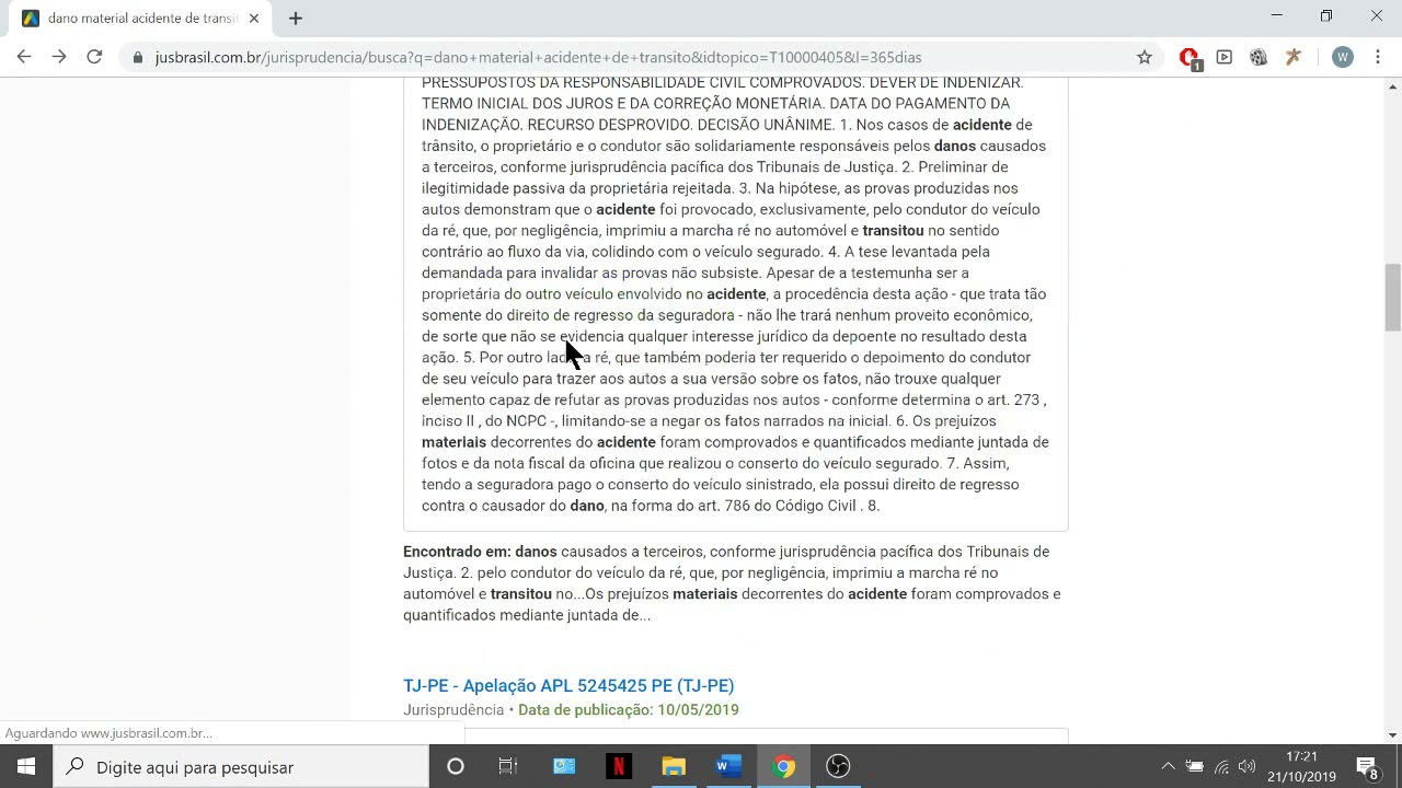Aula 4 - Pesquisando Jurisprudências