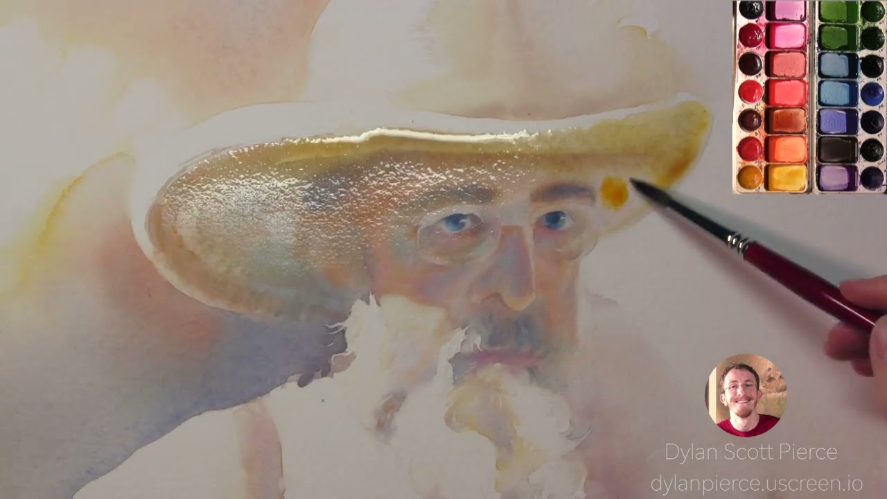 Watercolor Washes - a key for painting clean, airy watercolor washes
