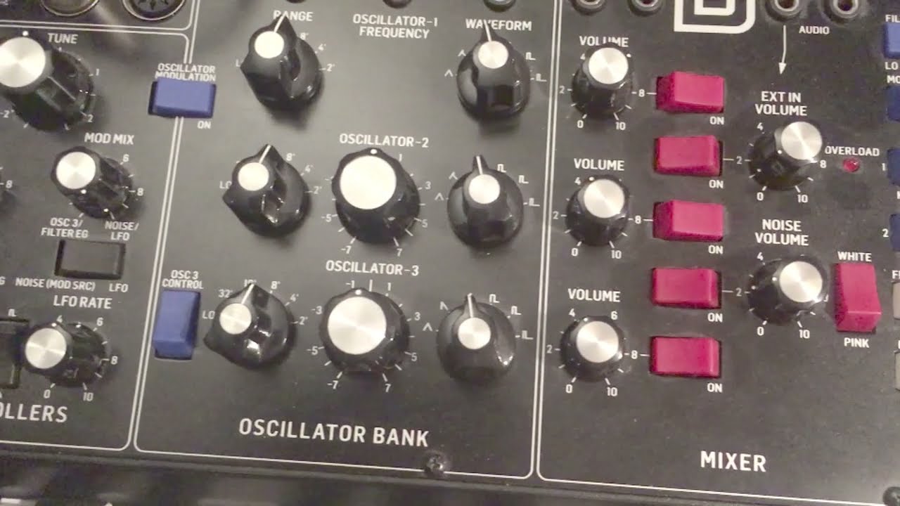 Behringer Model D Shine on You Crazy Diamond part IX cover