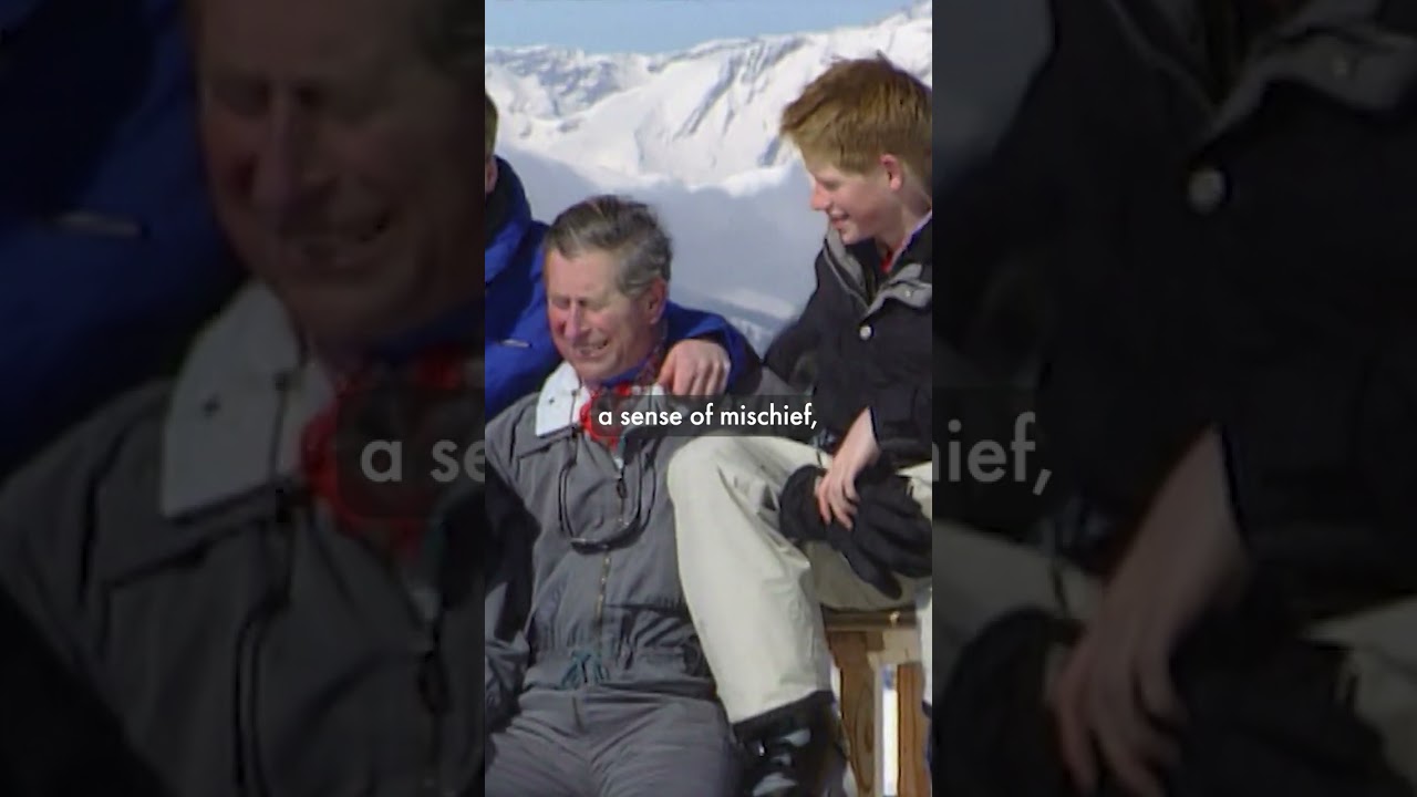 Check out some HAPPIER moments between King Charles and Prince Harry | HELLO!