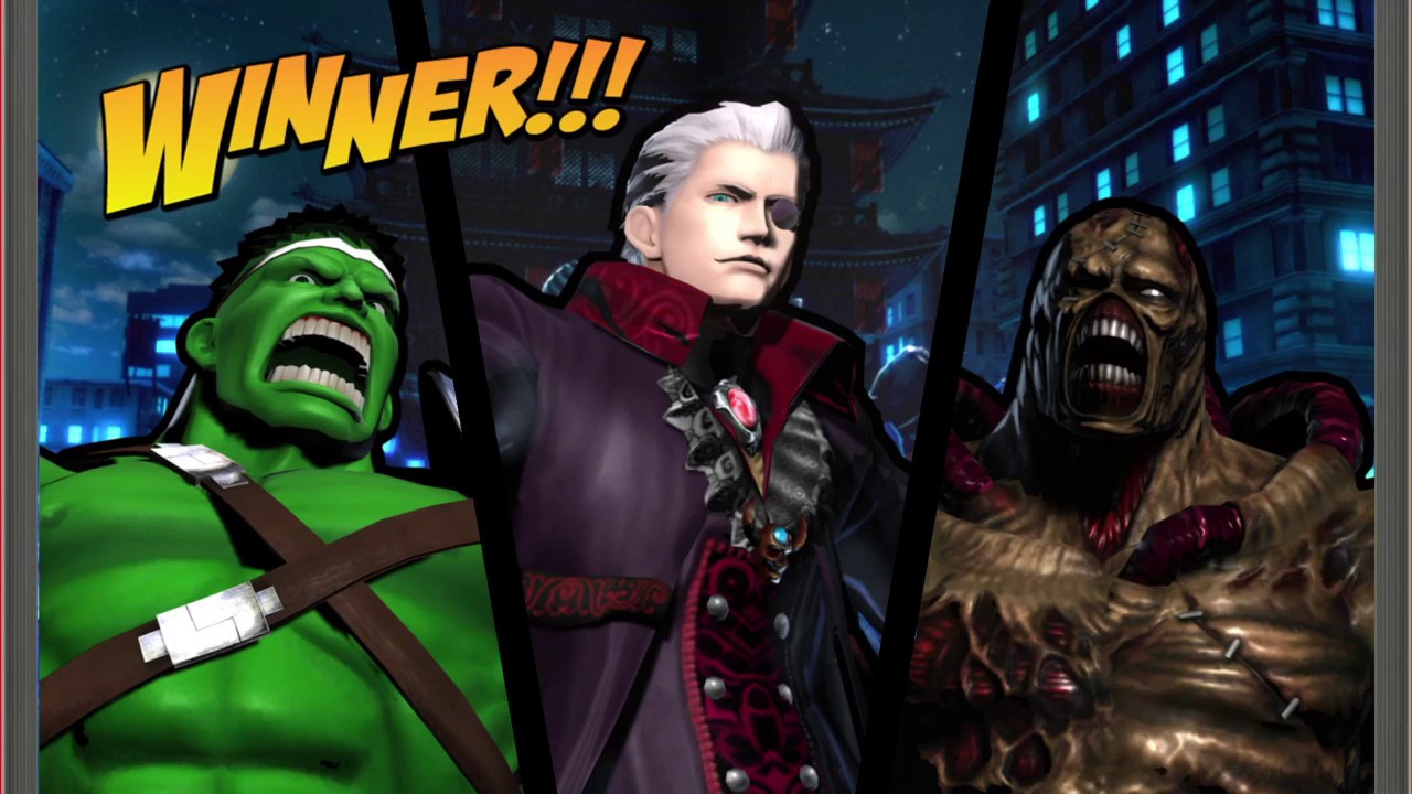 Ultimate Marvel Vs. Capcom 3 PS4 Dant&eacute; Hulk and Nemesis