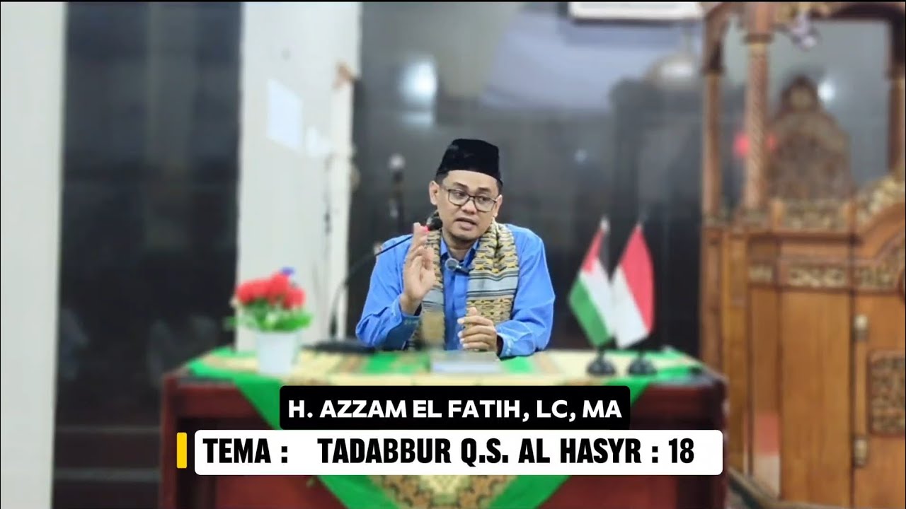 Ceramah Malam (09 Ramadhan 1447 H)