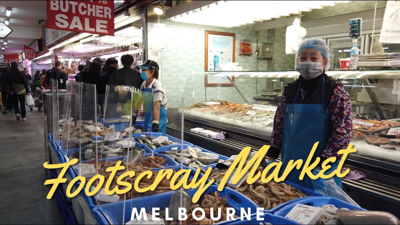 Melbourne Footscray Market - Seafood, Meat and Vegetable Market