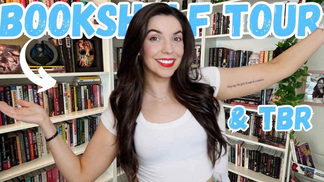 Bookshelf tour + TBR (before buying all new books because I don’t even want to read most of these)
