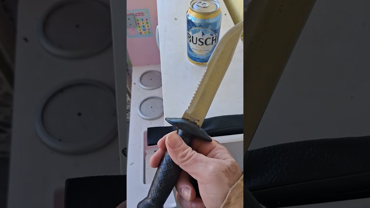 Vintage Aqualung Scuba knife 