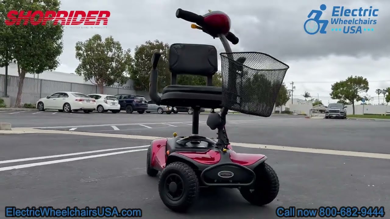Shoprider Dasher 4 Portable Mobility Scooter [2024]