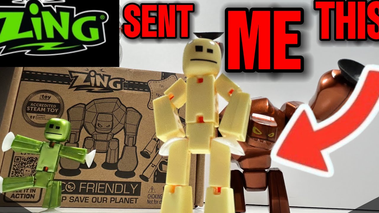 ZING SENT ME A PACKAGE?! || #stikbot monster contest review