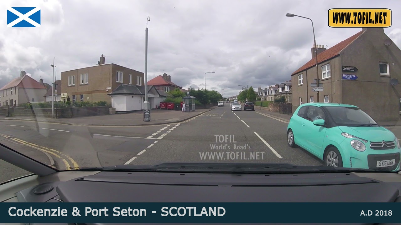 Cockenzie & Port Seton - SCOTLAND 2018 Driving Road Trip WWW.TOFIL.NET