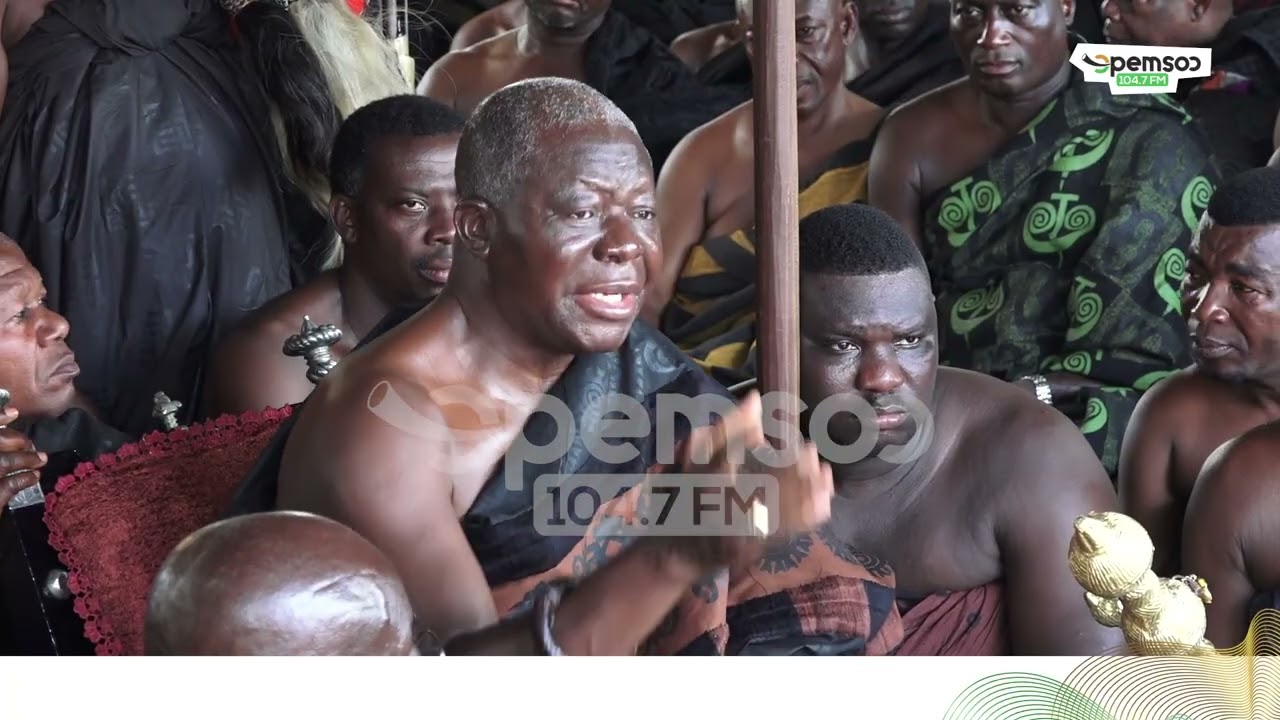 Asantehene indefinitely postpones planned Odwira Festival.