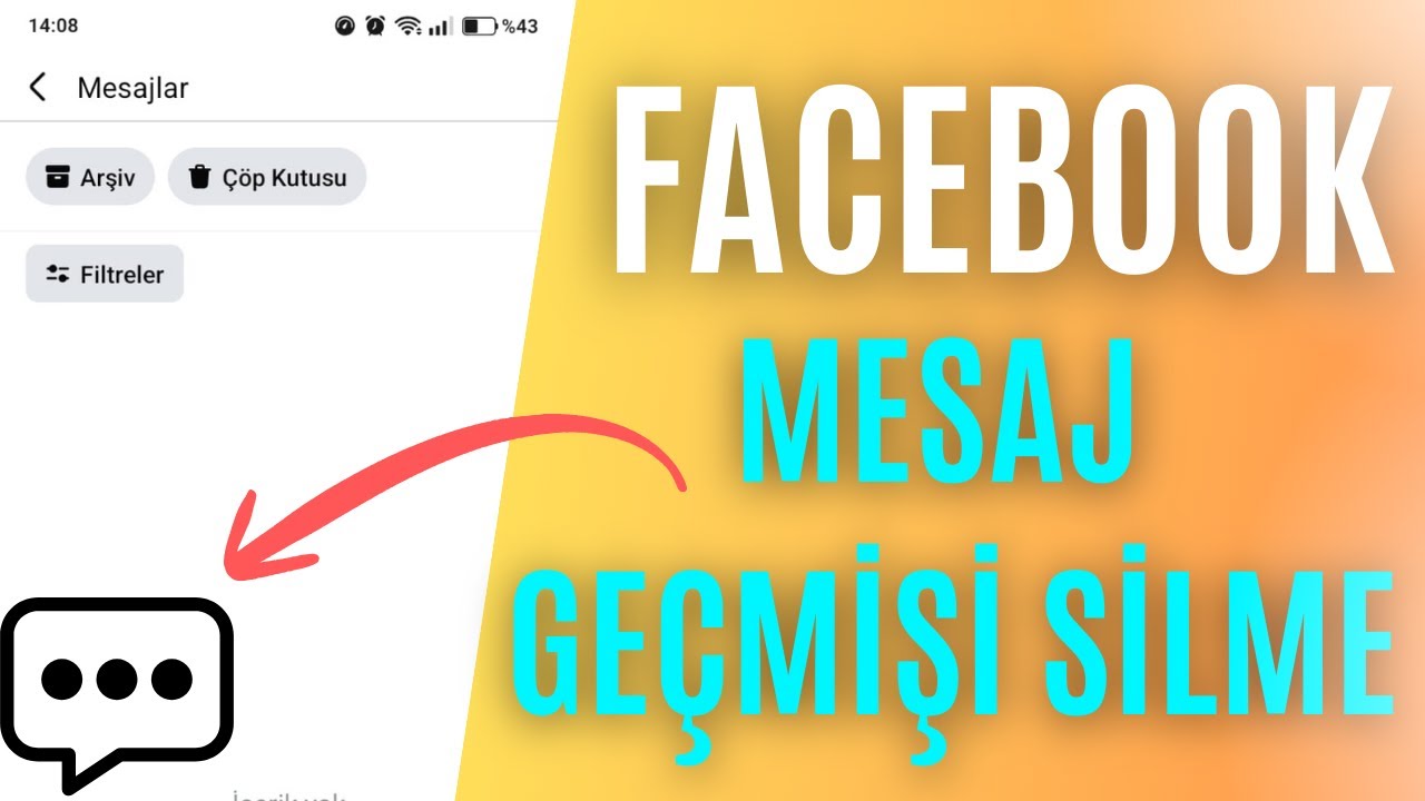 FACEBOOK YAZDIĞIMIZ MESAJLAR NASIL SİLİNİR ?