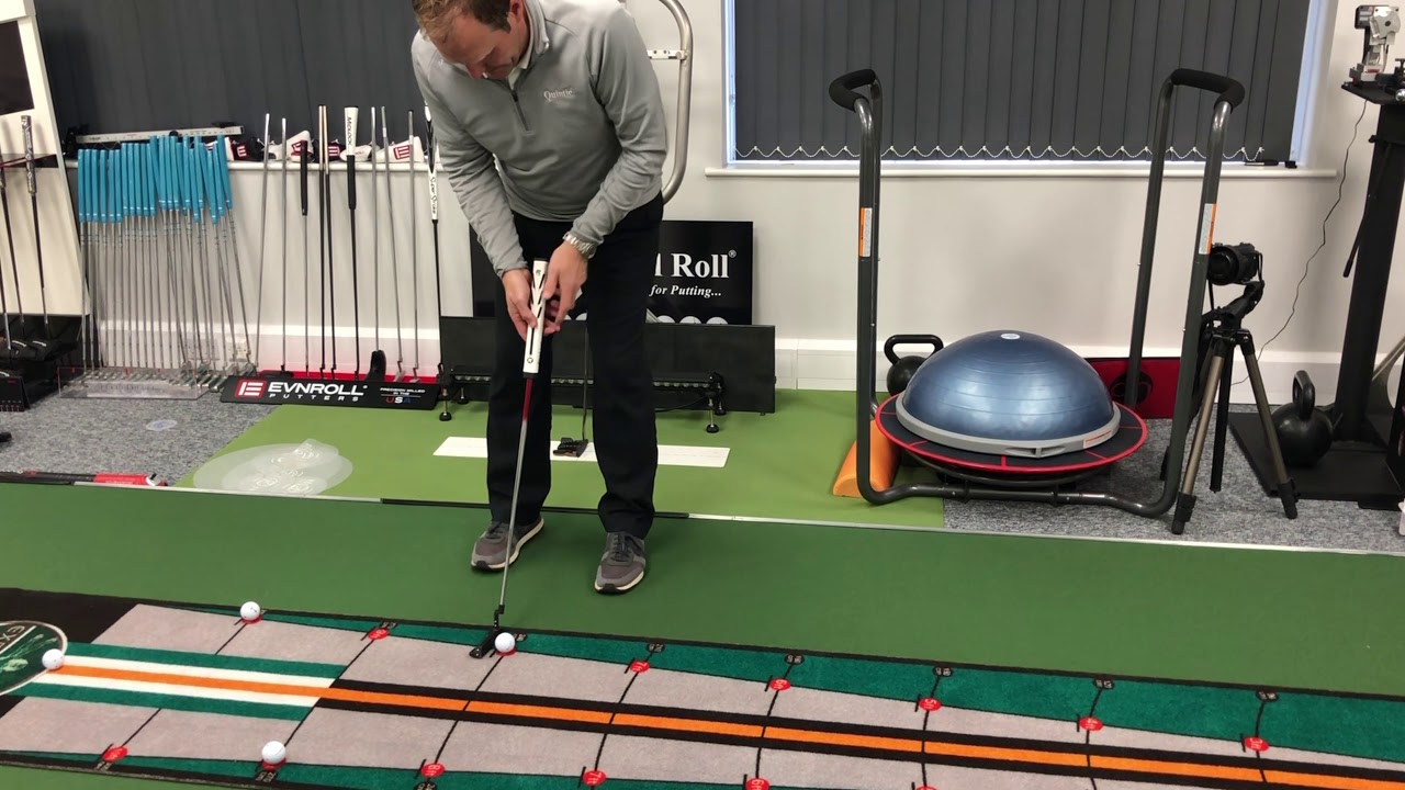 Explanar Putting Mat - A lesson with Dr Paul Hurrion