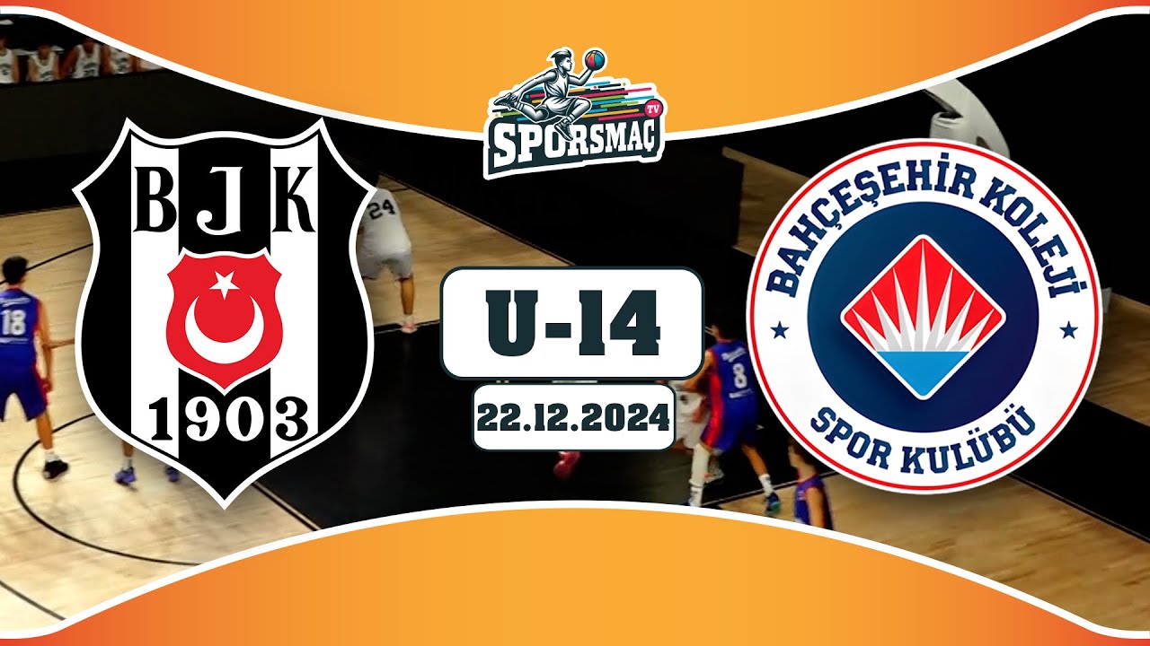 Beşiktaş - Bahçeşehir Koleji U14 | Full Maç (22.12.2024)