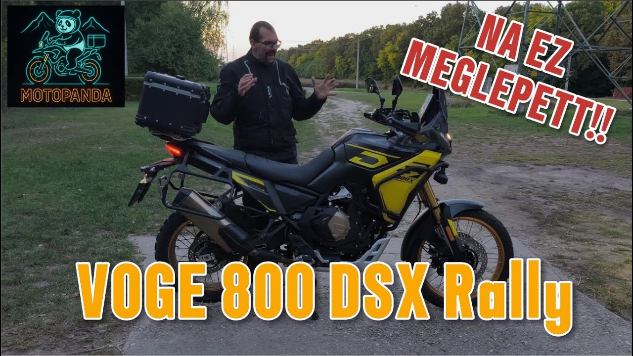 VOGE 800 DSX TESZT - EZ MEGLEPETT!!