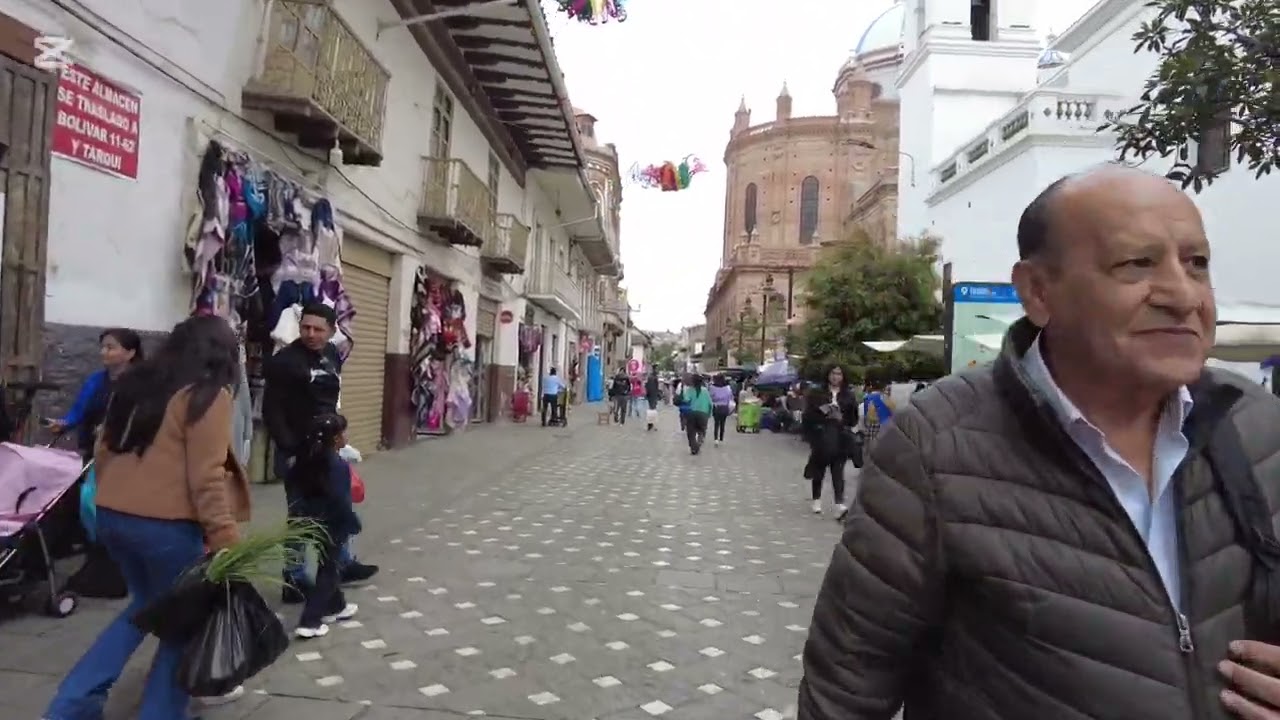 CAMINATA POR LA CIUDAD DE CUENCA ECUADOR TURISMO 🏙️