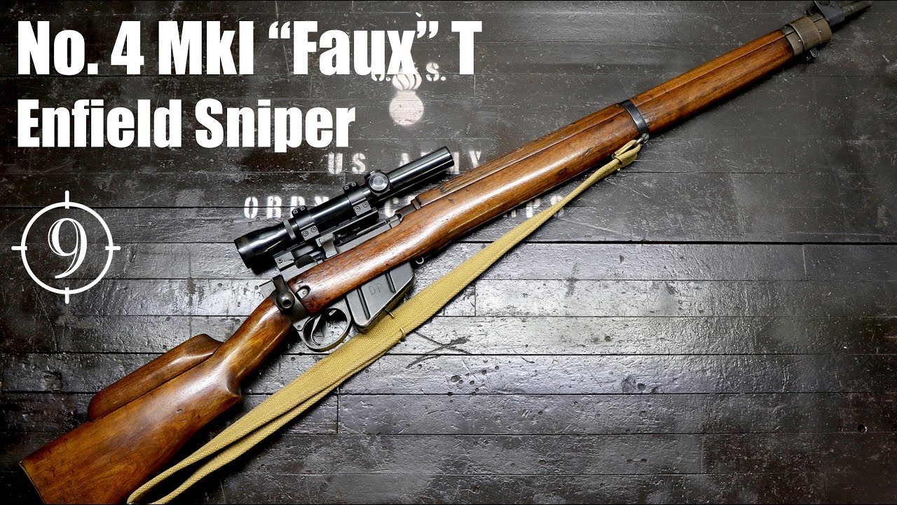 Enfield No.4 (T) Faux WW2 Sniper accuracy review - Greek HXP/ British Radway Green RG 8Z