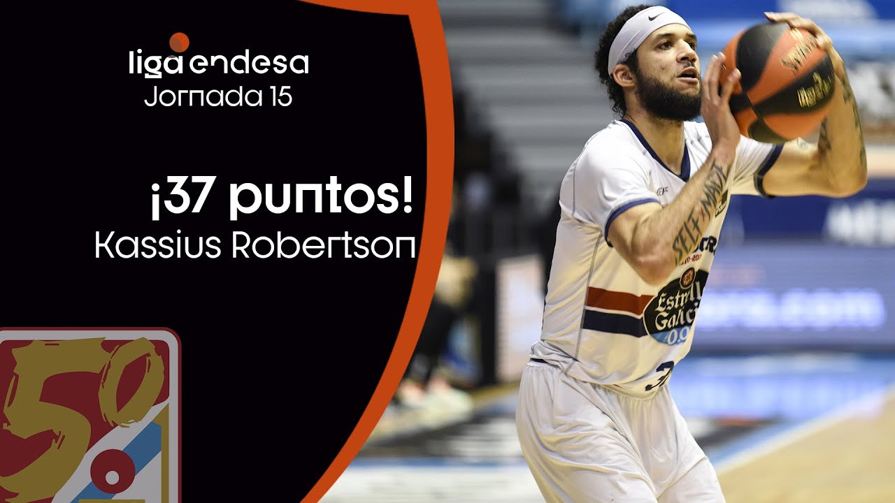 KASSIUS ROBERTSON en modo metralleta: ¡37 puntos con 9 triples! | Liga Endesa 2020-21