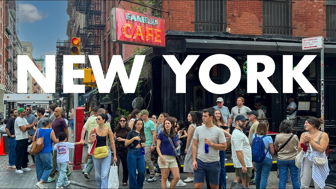 New York City LIVE SoHo Walking on Saturday
