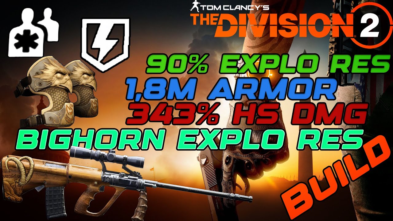 💣 Division 2 Anti Explo Meta PvP Build 2025 | 343% HS DMG, 90% Explo Res!